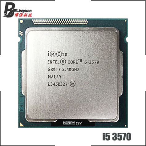 Intel Core I5 3570 I5 3570 34 Ghz Quad Core Cpu Processor 6m 77w Lga