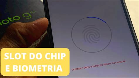 Moto G Colocando Chip E Ativando Biometria Youtube