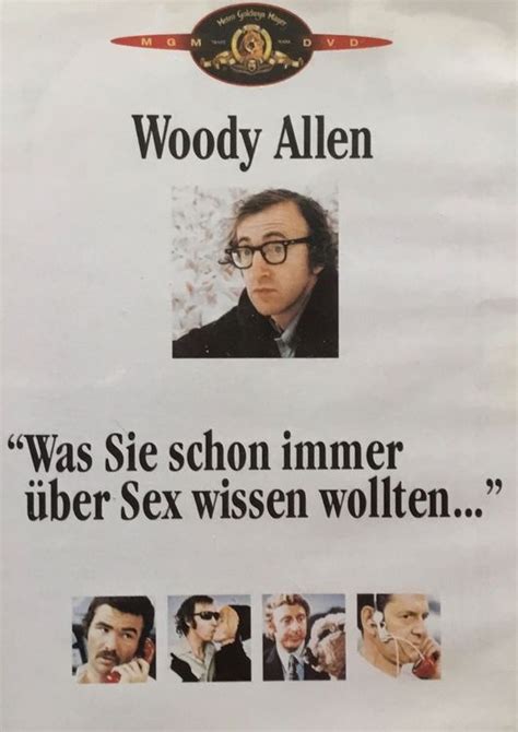 Woody Allen Was Sie Schon Immer über Sex Wissen Wollten Acheter Sur