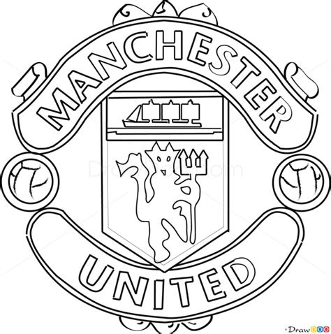 Man Utd Logo Black And White E Jurnal