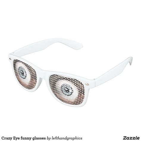 Crazy Eye Funny Glasses Zazzle Funny Glasses Glasses Crazy Eyes