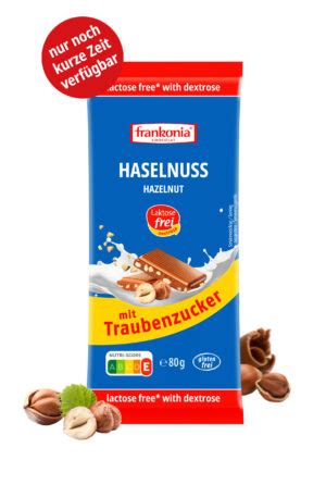 Laktosefreie Schokolade Mit Traubenzucker Archive Frankonia