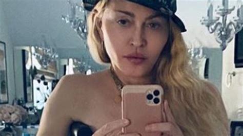 Madonna Shocks Instagram Followers With Topless Photo Herald Sun