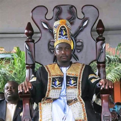 Kyabazinga Gabula Nadiope Iv Of Busoga He Is One Of Many Subnational Monarchs Inside Of Uganda