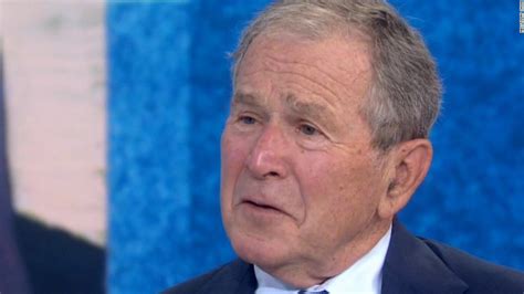 george w bush criticizes gop isolationist and to a certain extent nativist cnn video