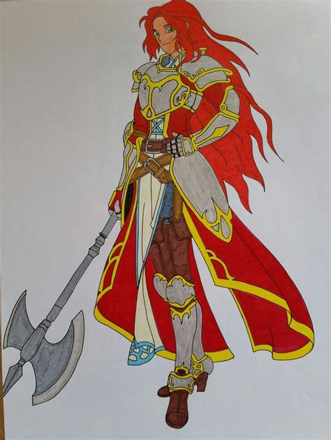 Titania From Fire Emblempath Of Radiance By Schattendeswolfes On Deviantart