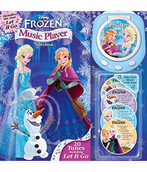Disney Frozen Music Player Storybook With 4 Audio Cds Buy Disney