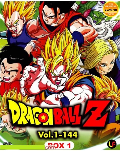 Dvd Dragon Ball Z Tv 1 144 End Box 1 Eng Sub Advdshop