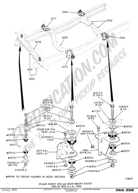 Looking for a '67 F-250 4x4 body mount kit - The FORDification.com Forums