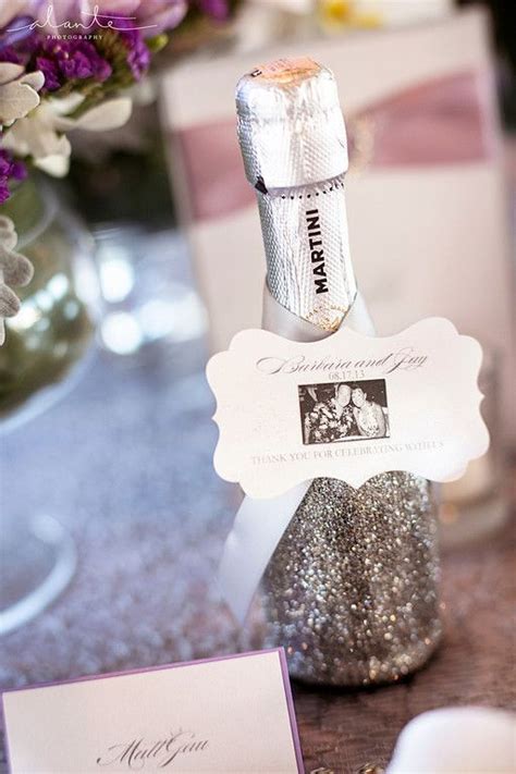 Where To Find Mini Champagne Bottle Wedding Favors Woman Getting
