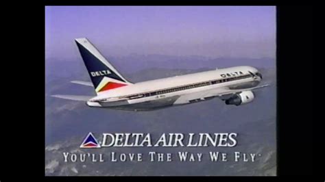 Delta Airlines Commercial May 1994 Youtube