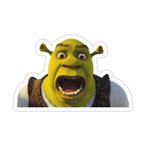 Shrek Sticker By Phantrashoff In 2021 Snapchat Stickers Cute