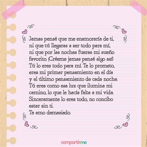 Imagenes De Amor Versos Frases Para Cartas Cartas De Amor Románticas