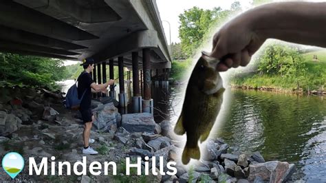 Hunting For A Good Fishing Spot Minden Hills Ontario Youtube