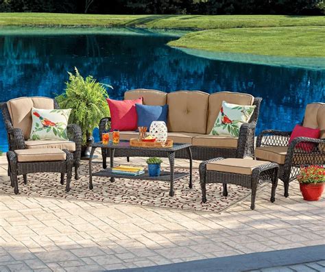 Wilson And Fisher Pinehurst Patio Furniture Collection Big Lots