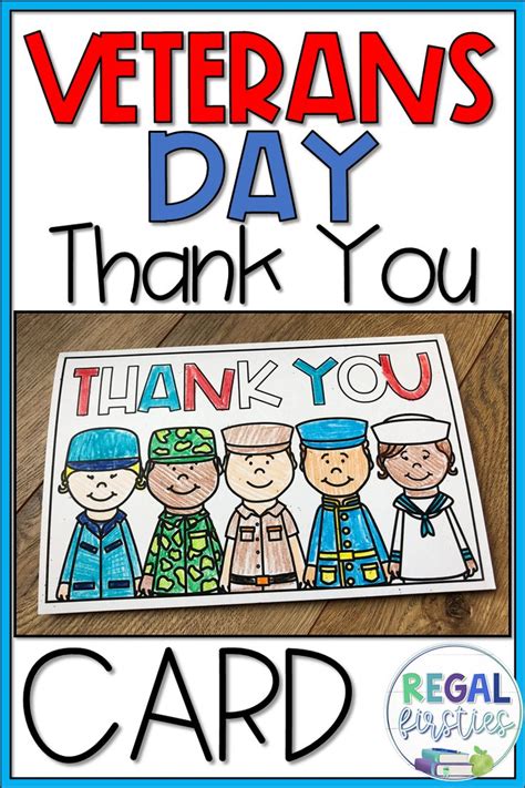 Veterans Day Thank You Card Template