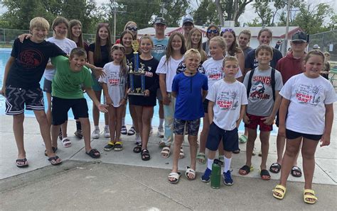 Sidney Tiger Sharks Earn First Place At Glendive Meet Local Sports
