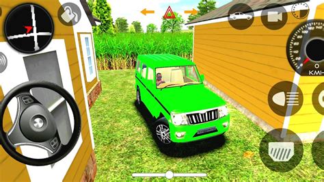 3d Car Simulator Game Mahindra Bolero Driving In India Car Game