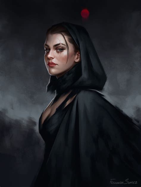 Witch Fernanda Suarez Character Portraits Fantasy Women Dark