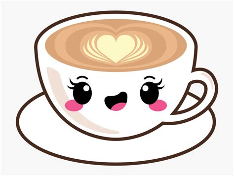 Cute Coffee Glossy Sticker By Digital Market In 2020 Coffee Stickers