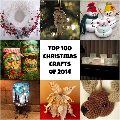 Top 100 Diy Christmas Crafts Of 2014 Homemade Christmas