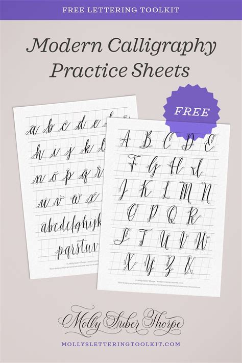 Calligraphy Practice Sheets Printable Free With This Beautiful Writing