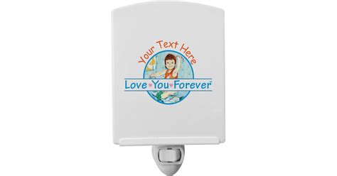 Love You Forever Ceramic Night Light W Name Or Text YouCustomizeIt