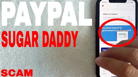 What Is Paypal Sugar Daddy Scam 🔴 Youtube