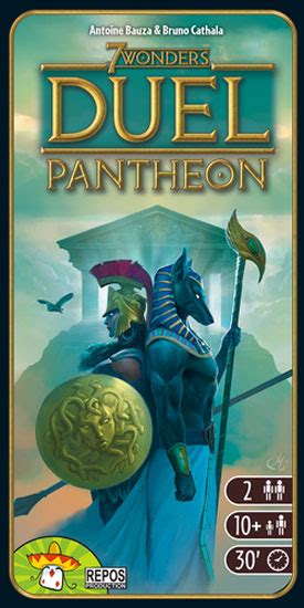 Board game reviews, strategy tips & session reports. 7 Wonders: Duel Pantheon Expansion Review | Board Game Quest
