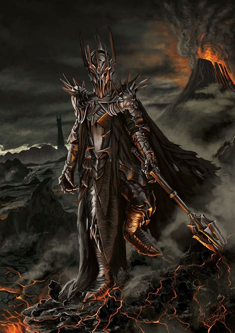 Sauron Lotr Lord Sauron Fantasy Concept Art Fantasy Artwork Dark