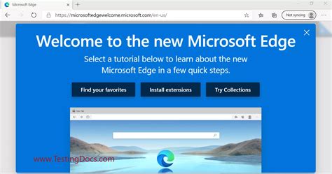 Download And Install New Edge Browser