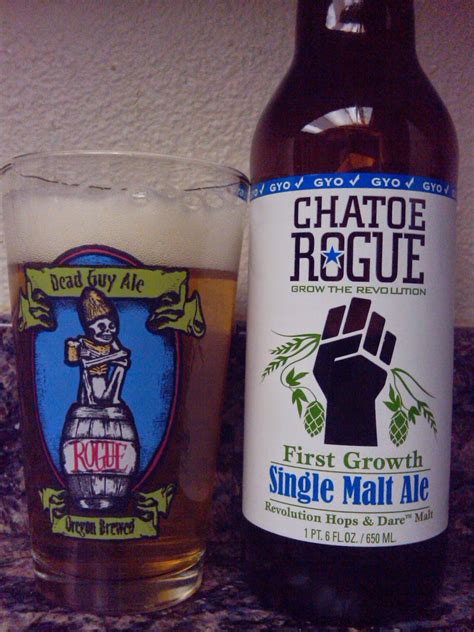 365 Days Of Beer Chatoe Rogue First Growth Single Malt Ale