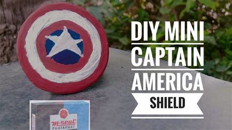 How To Make Captain America Shield Craft M Seal Jesi Art Room Youtube