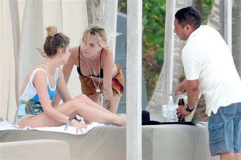 Cara Delevingne And Ashley Benson Vacationing In Tulum