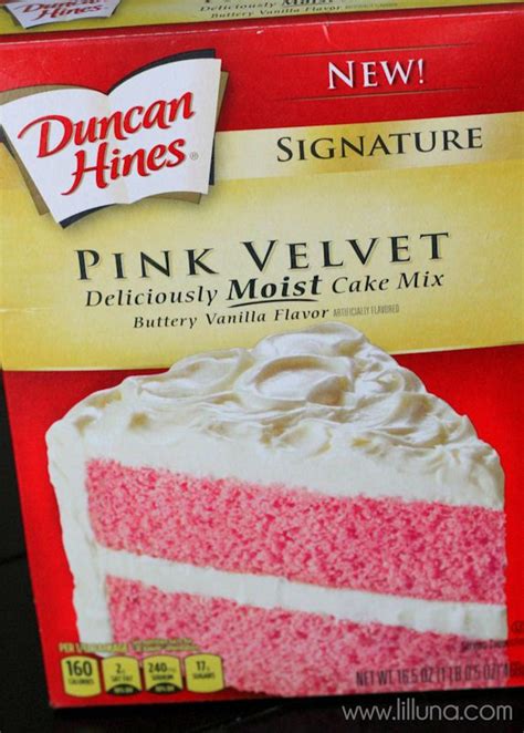 1 german chocolate cake mix. Gooey Butter Cookies | Recipe | Pink velvet cakes, Pink ...
