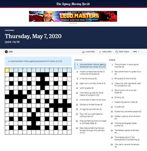 Smh And The Age Add Crosswords To Digital Subscriptions