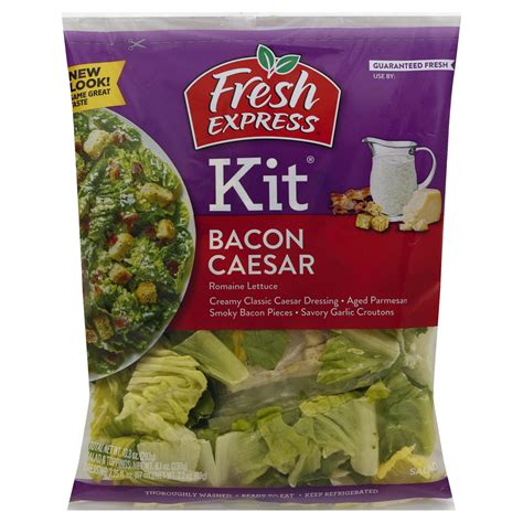 Fresh Express Bacon Caesar Salad Kit 102 Oz Shipt