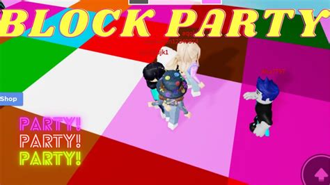 Roblox New Block Party In Roblox Block Party Roblox Roblox