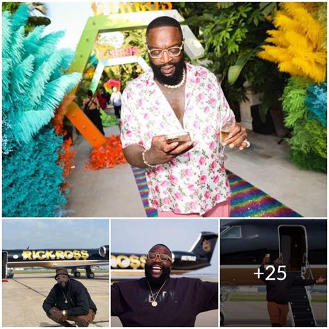 Rick Ross Launched His 5 Billion Private Jet In Grand Style