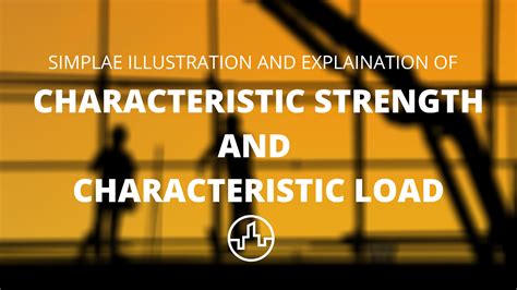 Simple Illustration And Explainantion Of Characteristic Strength And