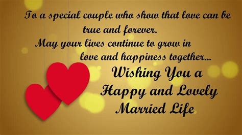 Happy Married Life Wishes And Messages Images Wedding Wishes In 2020