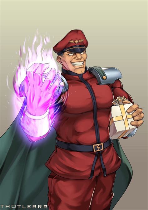 I Illustrated A Fan Art Of M Bison To Celebrate His Birthday 🥳 R