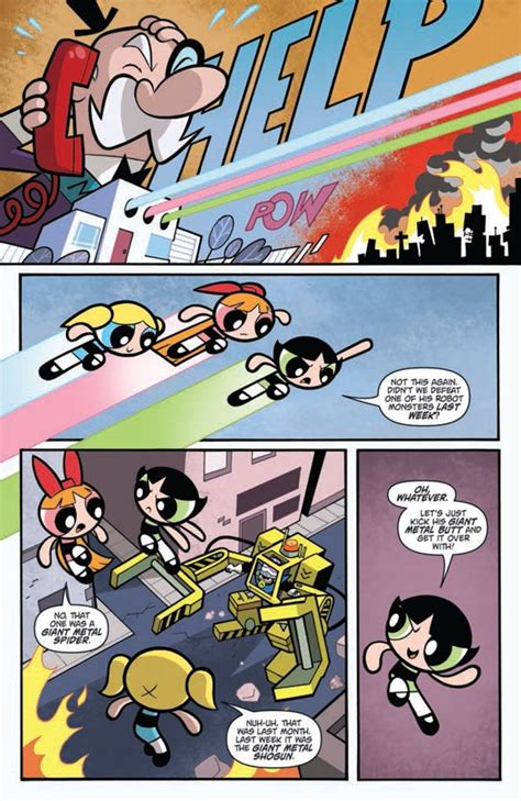 Preview The Powerpuff Girls 1 How To Love Comics