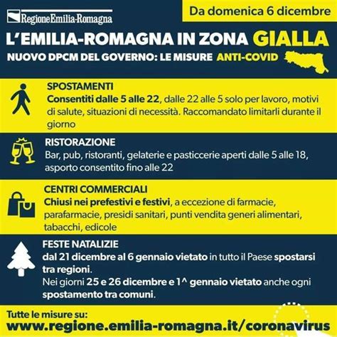 Se non addirittura il rosso, in caso di ulteriore peggioramento dei numeri. Emilia Romagna di nuovo in zona gialla: cosa si può fare e ...