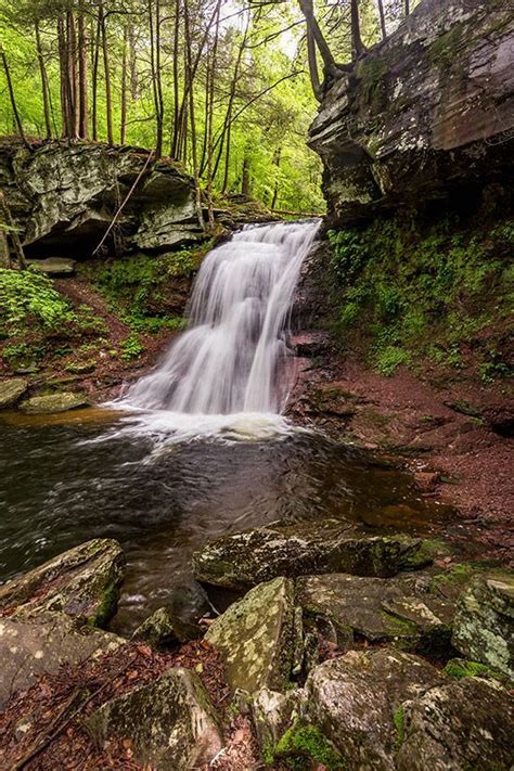 Sullivan Falls State Game Lands 13 Pennsylvania Waterfall Landscape