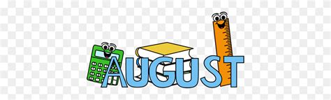 August Border Clipart Collection Back To School Border Clipart