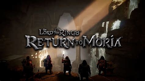 The Lord Of The Rings Return To Moria Announced For Pc Fictiontalk