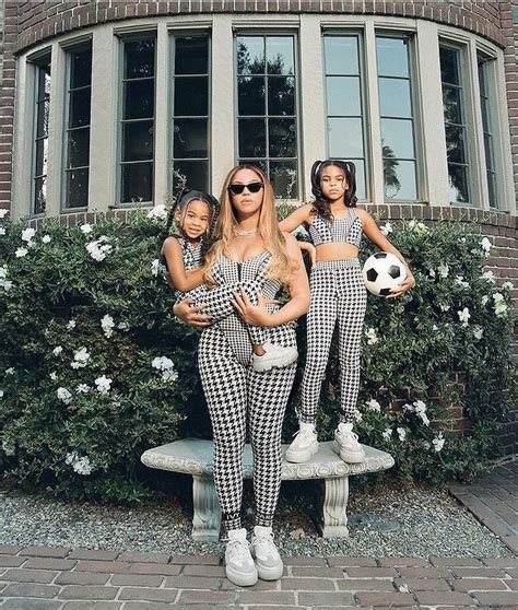 Beyonce In Rare Shoot With Blue Ivy And Rumi In New Ivy Park Campaign Blaze