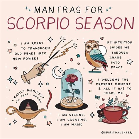 Rckwtch On Instagram 🦂♏️ Mantras For Scorpio Season Scorpio