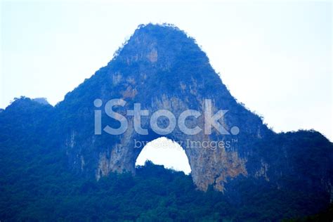 Moon Hill In Yangshuo Stock Photo Royalty Free Freeimages